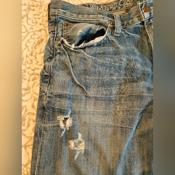 American Eagle Men's Relaxed Jeans 31x32 - Picture 3 of 7